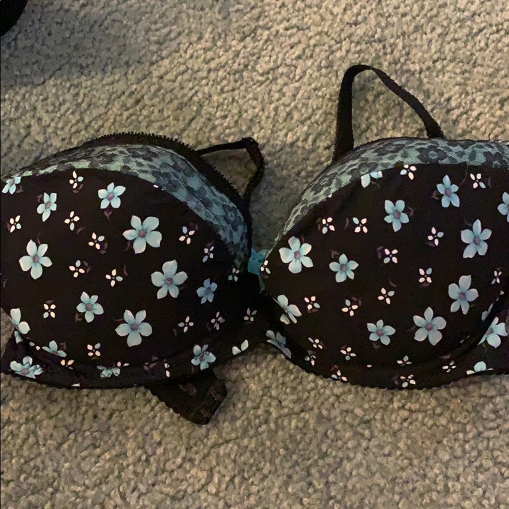 Nipplex soft cup bra with removable push-up pads